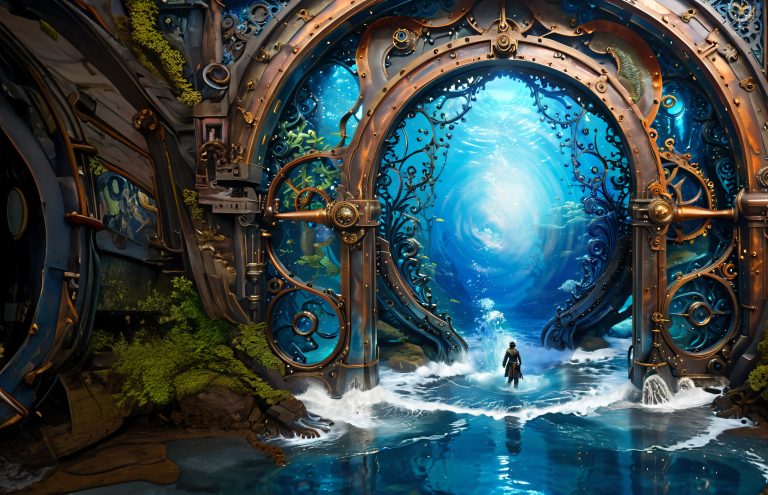 Portail vers un univers marin